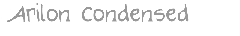 Arilon Condensed